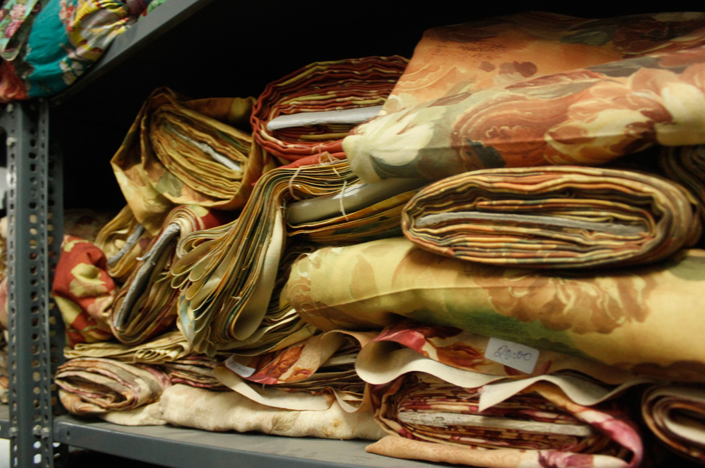 our fabric store is a treasure trove of thousands of meters of various fabrics.